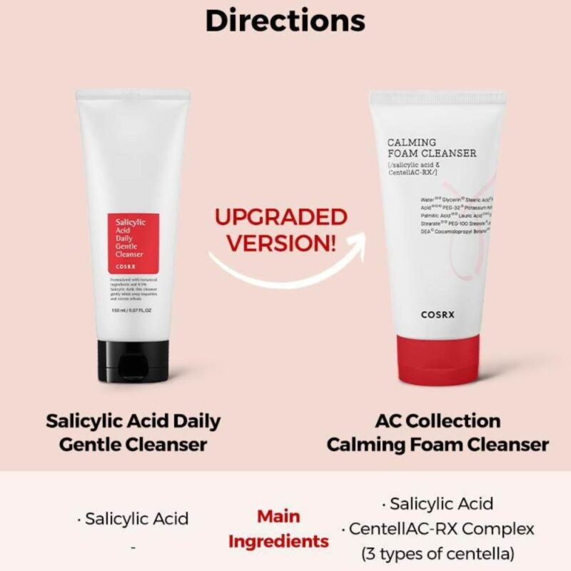 COSRX AC Collection Calming Foam Cleanser