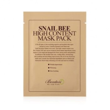 benton snail bee high content mask  pcs e