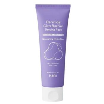 PURITO Dermide Cica Barrier Sleeping Pack, 80ml (Ambalaj nou)