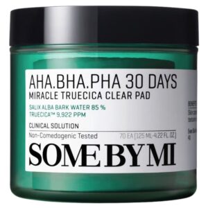 Somebymi AHA BHA PHA 30 Days Miracle Truecica Clear Pad (1)