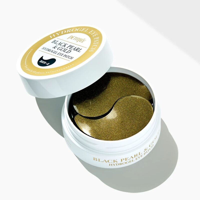 Petitfee Black Pearl and Gold Eye Patch (1)