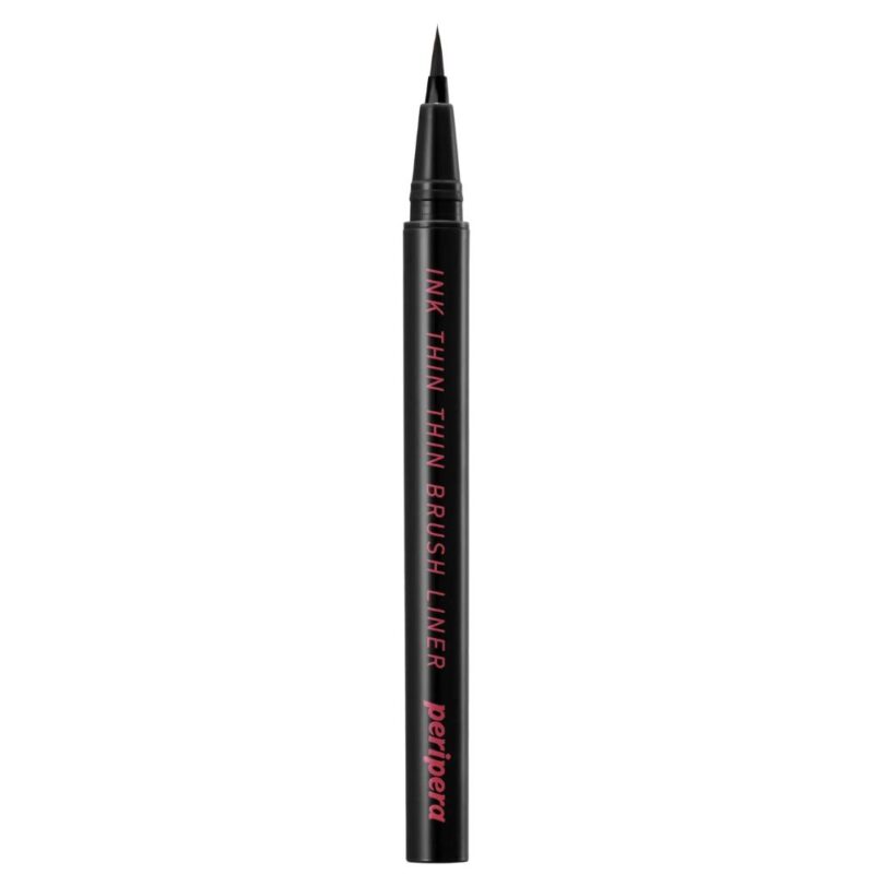 Peripera Ink Thin Brush Liner, Black, Tus de ochi carioca