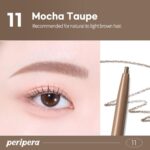 Peripera Skinny Speedy Eyebrow Pencil 11 Mocha Taupe