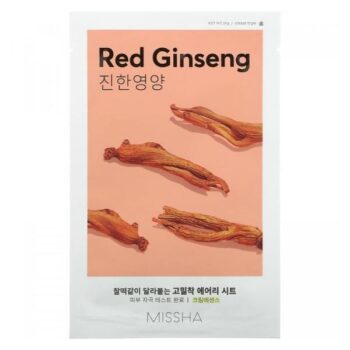 Missha Airy Fit Mask, red ginseng