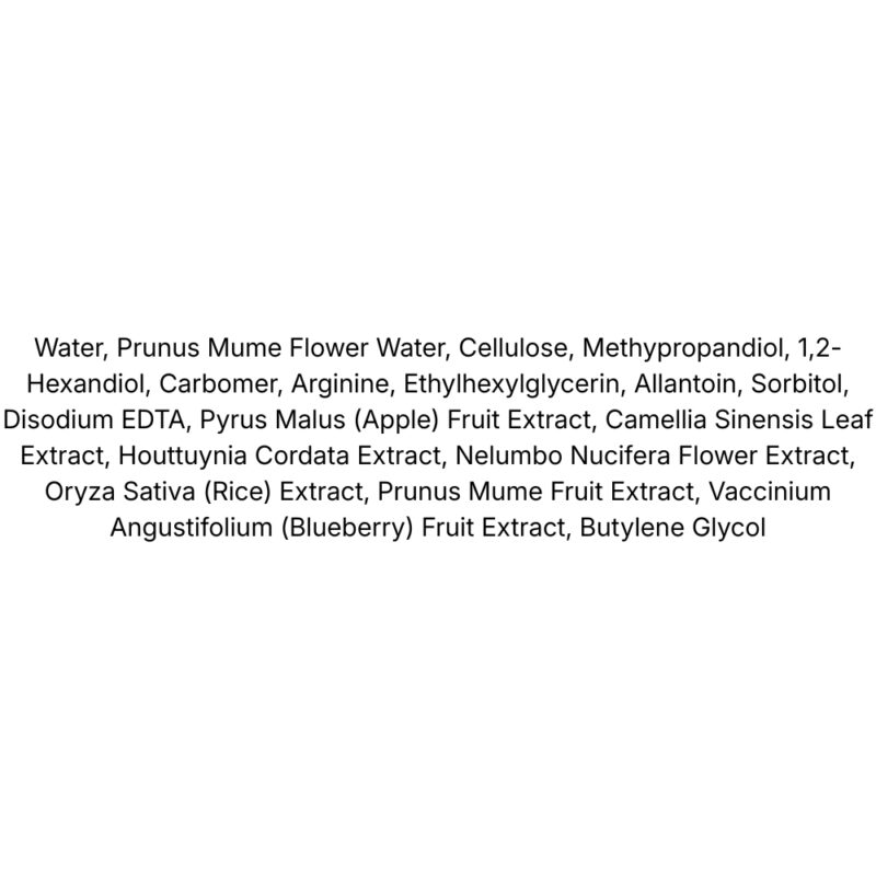 Beauty of Joseon Apricot Peeling Gel lista ingrediente
