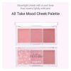 Peripera All Take Mood Cheek Palette, 15g, Paleta blush+highlighter 03