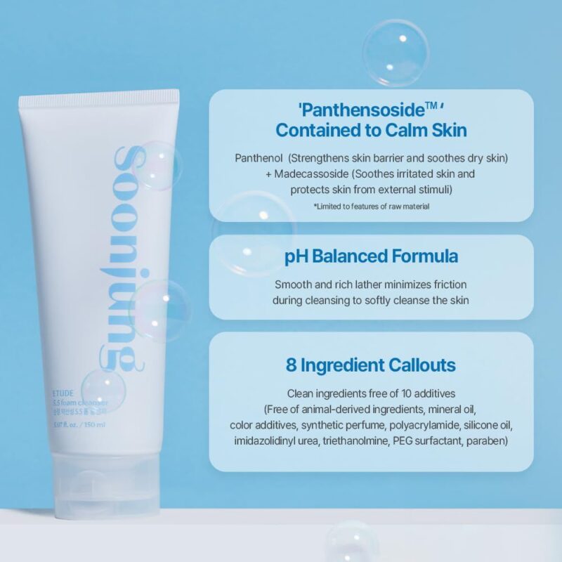 Etude SoonJung PH 5.5 Foam Cleanser (1)