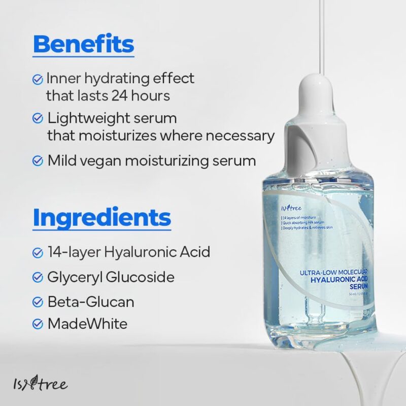 Isntree Ultra Low Molecular Hyaluronic Acid Serum (1)