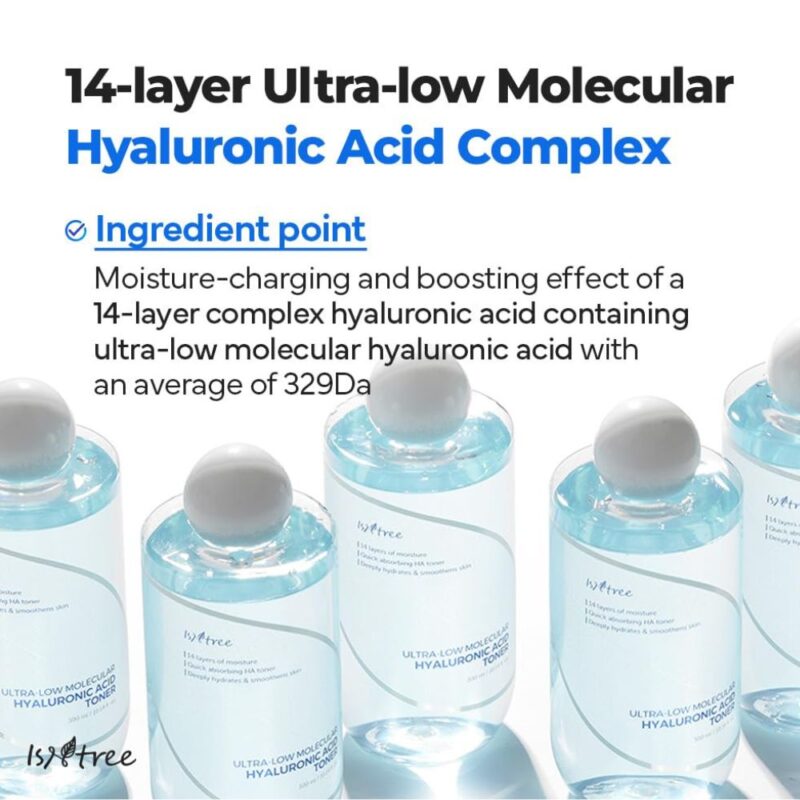 Isntree Ultra Low Molecular Hyaluronic Acid Toner