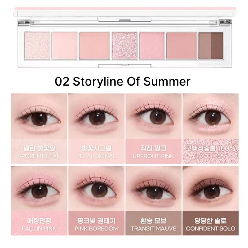 Peripera All Take Mood Palette 02 Storyline Of Summer