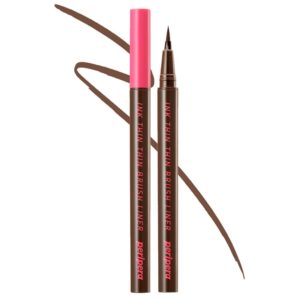 Peripera Ink Thin Thin Brush Liner Brown Film