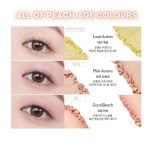 Unleashia Glitterpedia Eye Palette, 07 All Of Peach Ade