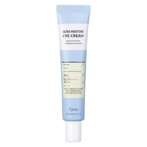 Crema cu 8 tipuri de acid hialuronic pentru zona ochilor, creata de brandul coreean Esfolio