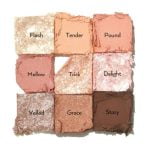 Unleashia Glitterpedia Eye Palette, 03 All of Coral Pink