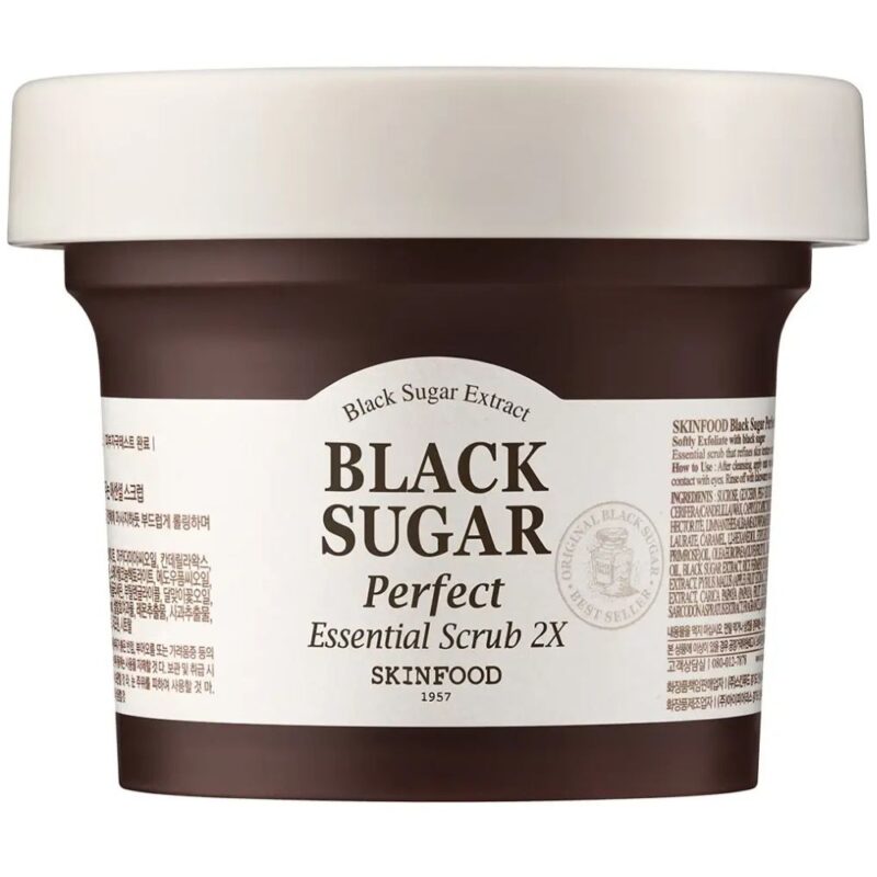 Skinfood Black Sugar Perfect Essential Scrub 2X Skinfood Black Sugar Perfect Essential Scrub 2X