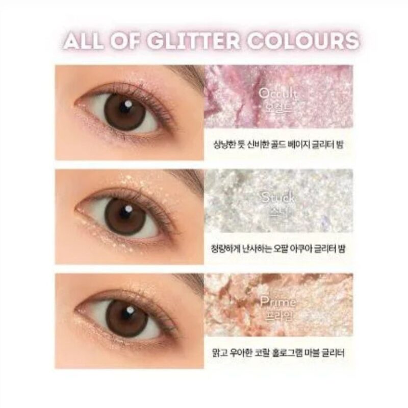 Unleashia Glitterpedia Eye Palette, 01 All of Glitter (1)
