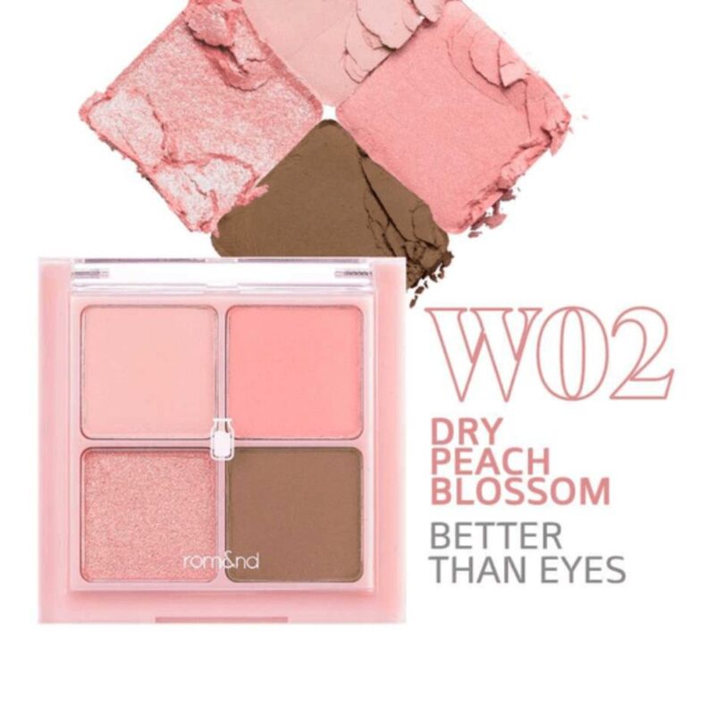 Romand Better Than Eyes W02 Dry Peach Blossom (2)