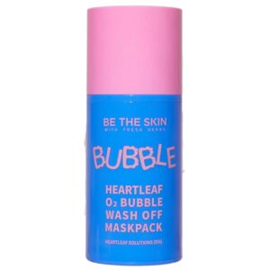 Be the Skin Heartleaf O2 Bubble Wash Off Mask Pack (1)