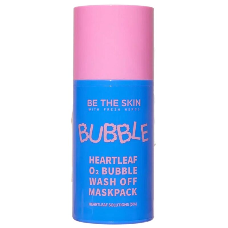 Be the Skin Heartleaf O2 Bubble Wash Off Mask Pack (1)