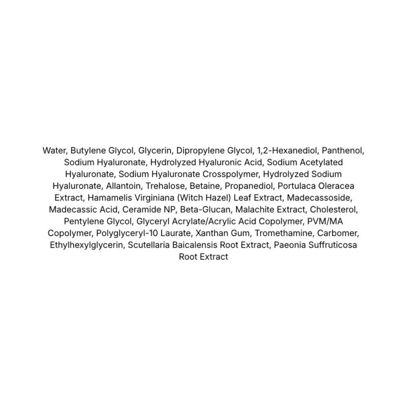 Torriden DIVE-IN Low Molecule Hyaluronic Acid Serum lista ingrediente