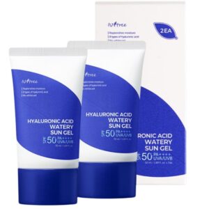 2 x Isntree Hyaluronic Acid Watery Sun Gel