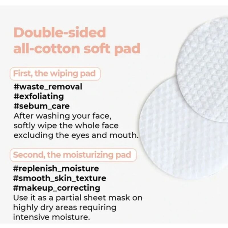 Numbuzin No.4 Pore Zero Peeled Egg Toner Pad (5)