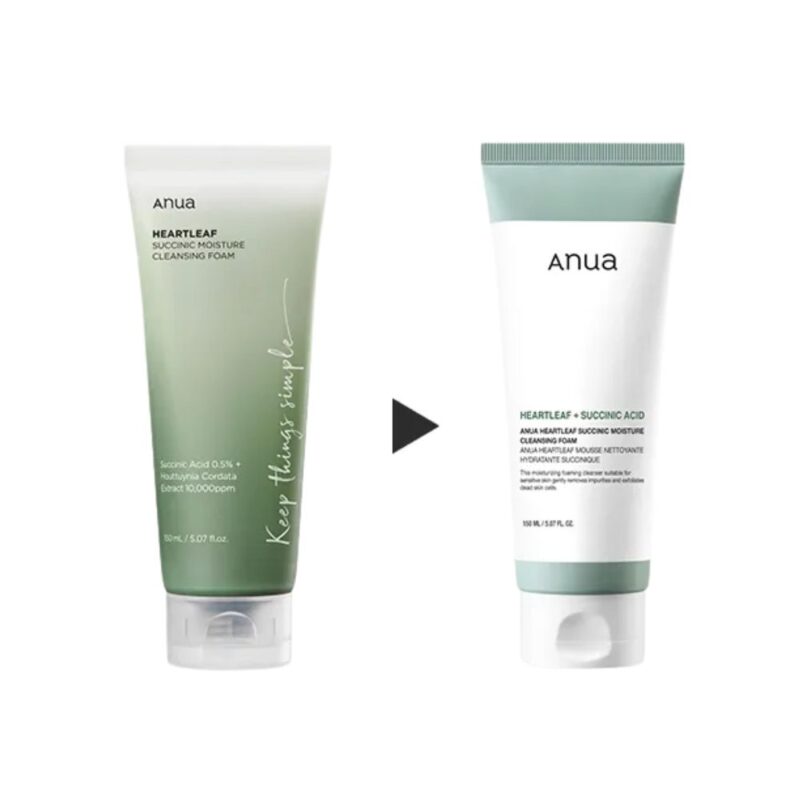 Anua Heartleaf Succinic Moisture Cleansing Foam (3)