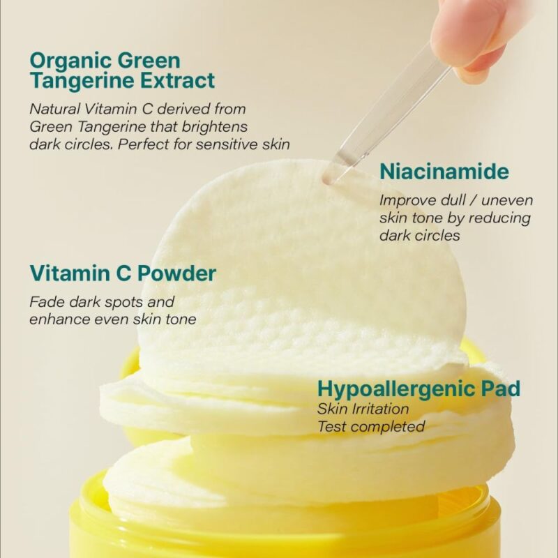 Goodal Green Tangerine Vita C Dark Spot Care Pad