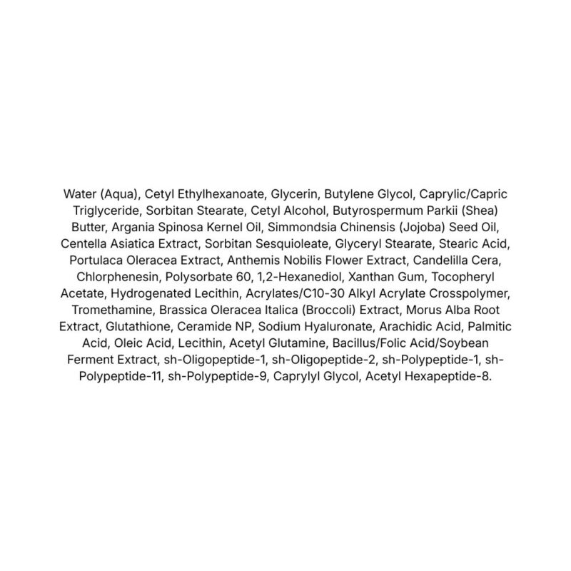Dear, Klairs Blue Calming Cream lista ingrediente