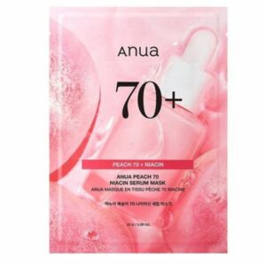 Anua Peach 70 Niacin Serum Mask, 25ml