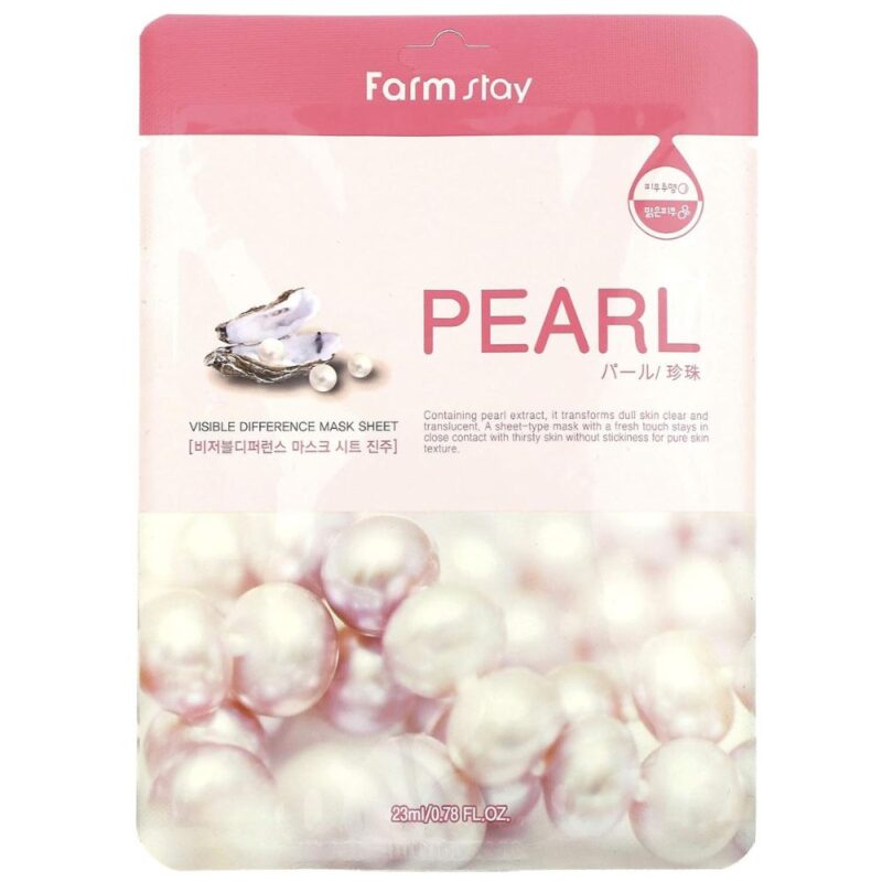 Farmstay Visible Difference Pearl Sheet Mask (1)