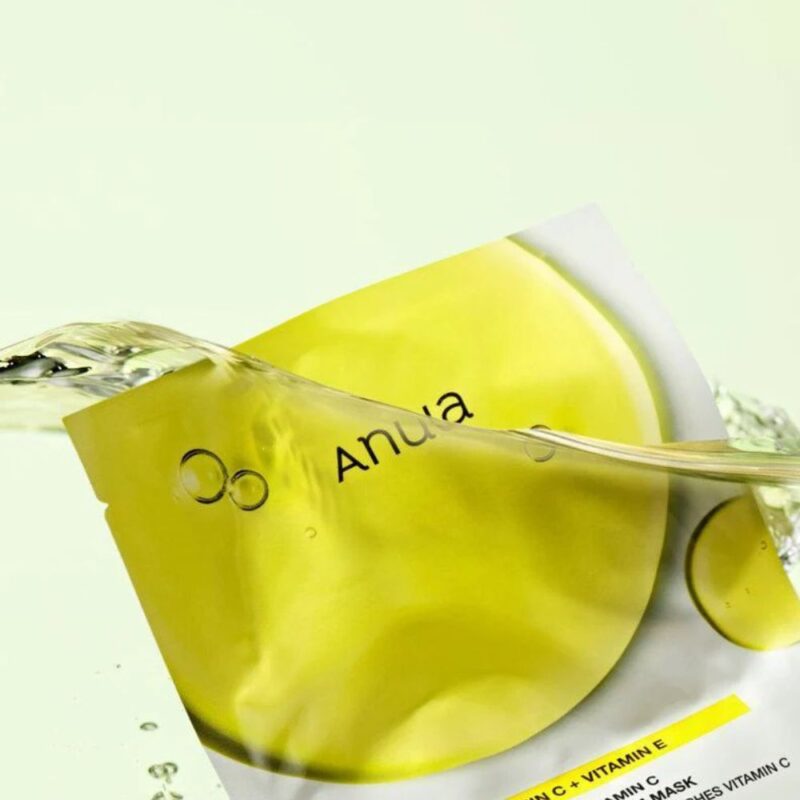 Anua Green Lemon Vita C Blemish Serum Mask