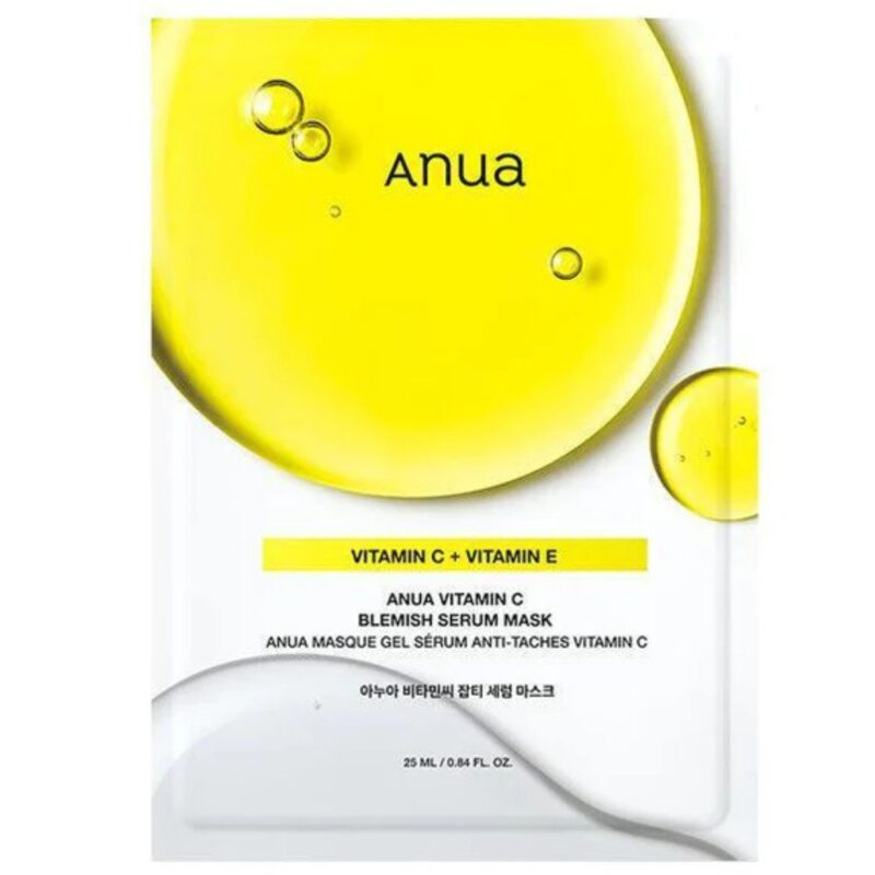Anua Green Lemon Vita C Blemish Serum Mask