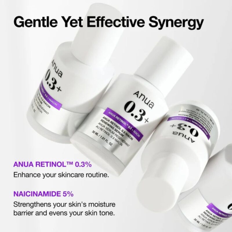 Anua Nano Retinol 0.3% + Niacin Renewing Serum (1)