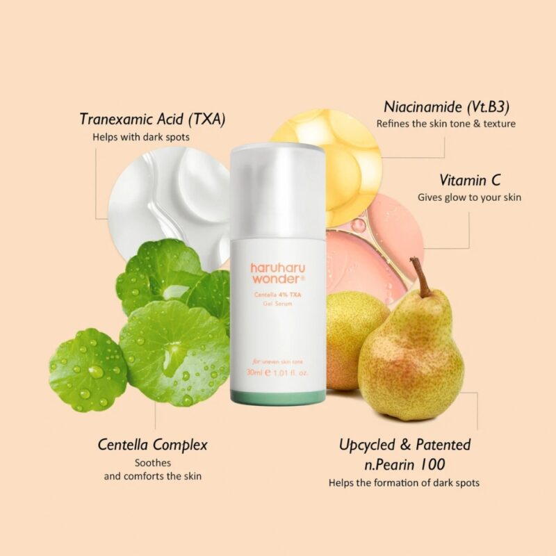 HaruHaru Wonder Centella 4% TXA Dark Spot Go Away Serum (2)