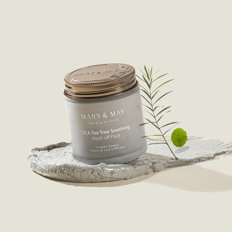 Mary and May Cica Tea Tree Soothing Wash Off Mask Pack (1)