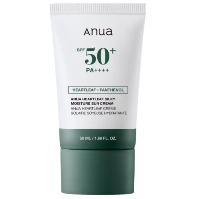 Anua Heartleaf Silky Moisture Sun Cream (5) Anua Heartleaf Silky Moisture Sun Cream (5)