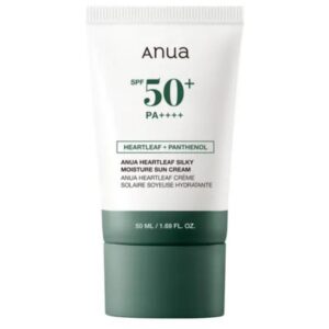 Anua Heartleaf Silky Moisture Sun Cream, 50ml