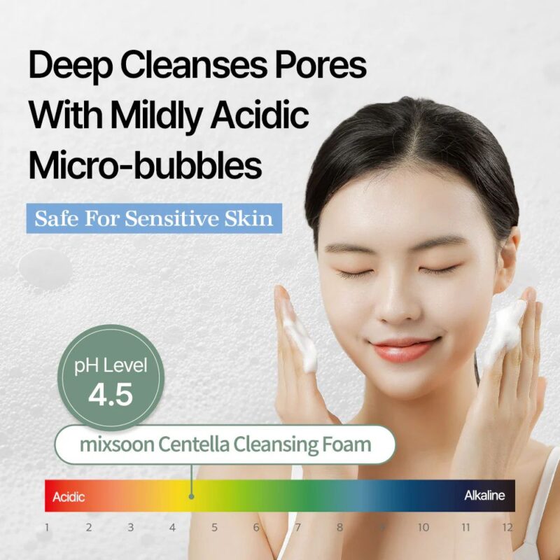 MIXSOON Centella Cleansing Foam (3)