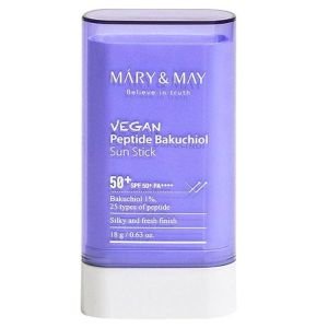 Mary and May Vegan Peptide Bakuchiol Sun Stick, 18g