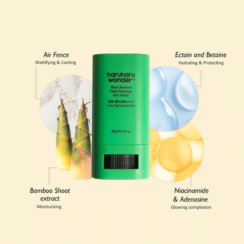 HaruHaru Wonder Black Bamboo Daily Soothing Sun Shield (4)