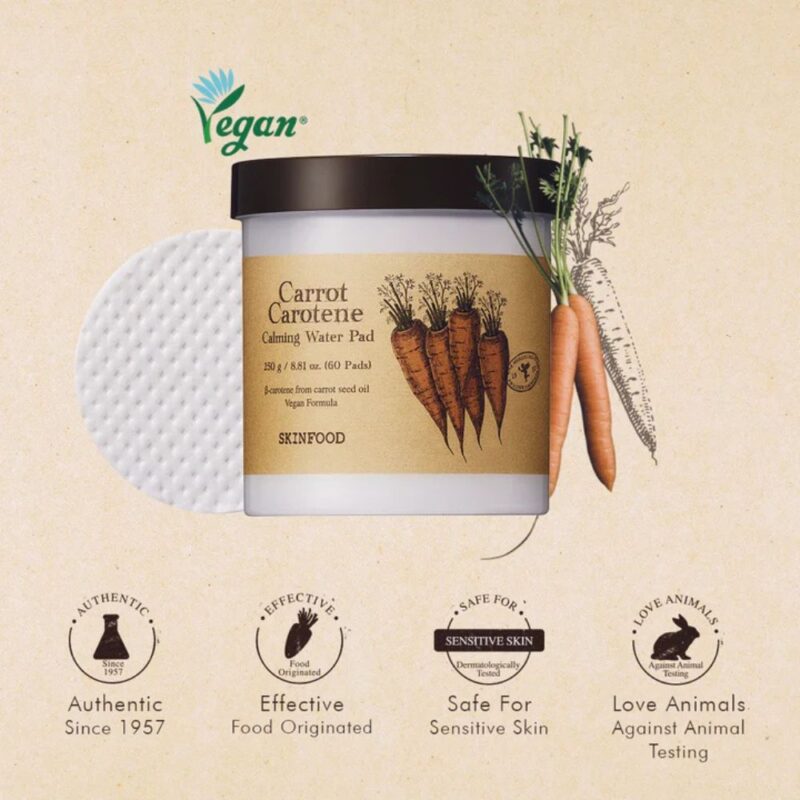 Skinfood Carrot Carotene Calming Water Pad (1)