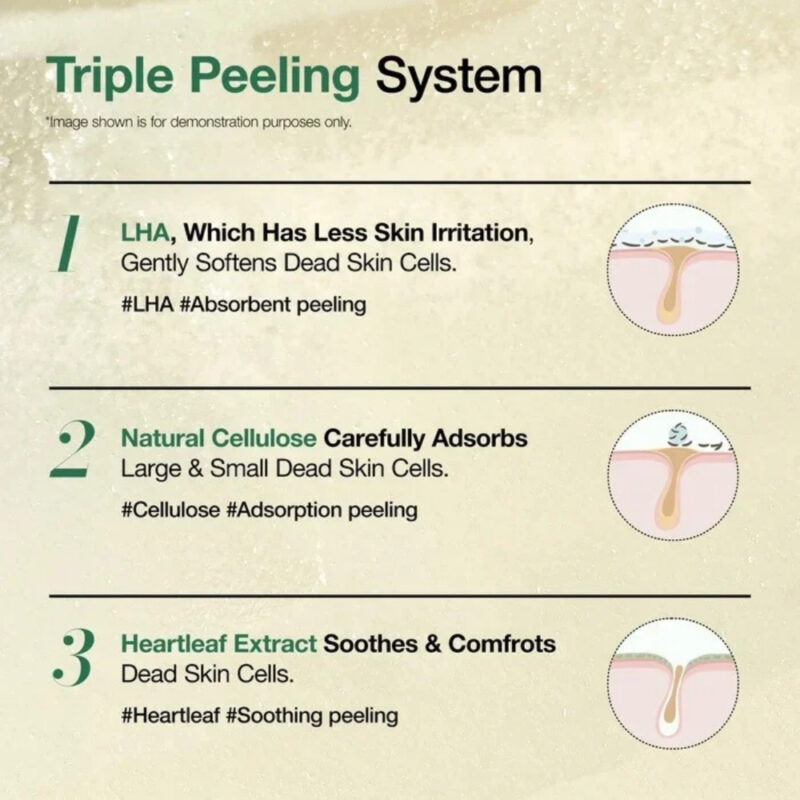 Anua Heartleaf LHA Moisture Peeling Gel (3)