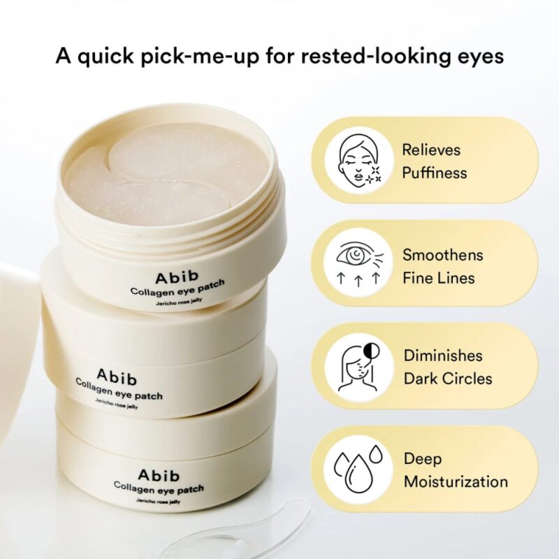 Abib Collagen Eye Patch Jericho Rose Jelly (10)