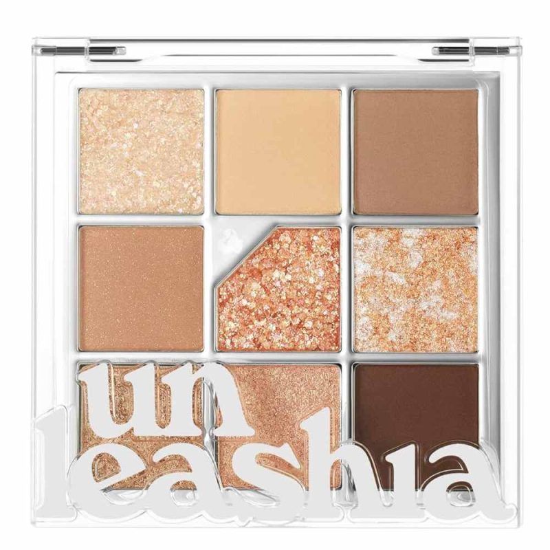 Unleashia Glitterpedia Eye Palette, 02 All of Brown