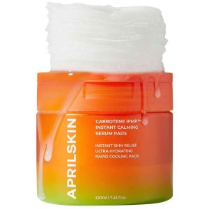 Aprilskin Carrotene IPMP Instant Calming Serum Pads, 80 pads