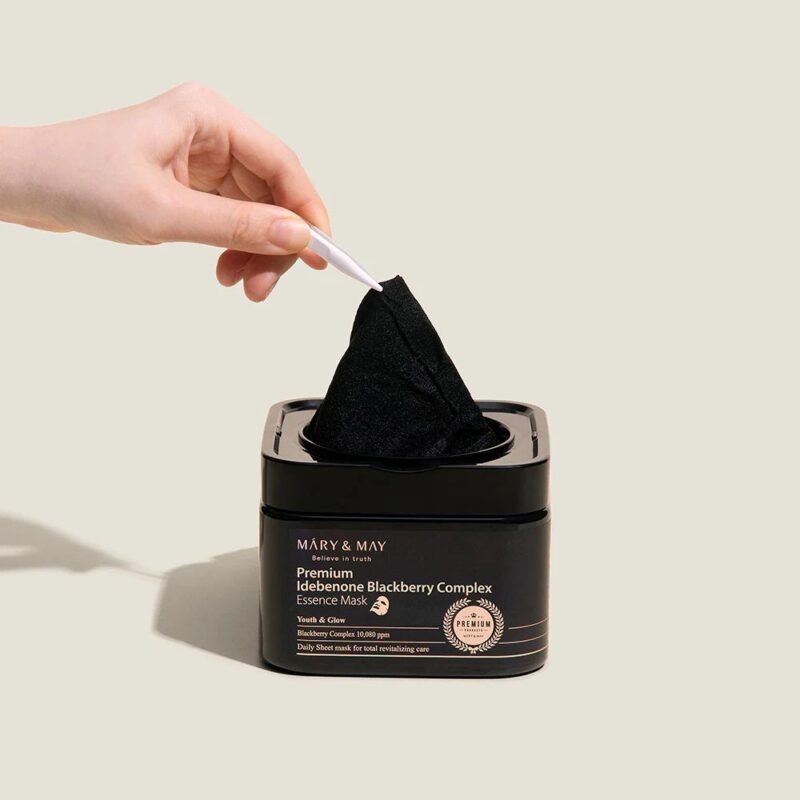 Mary and May Premium Idebenone Blackberry Complex Essence Mask