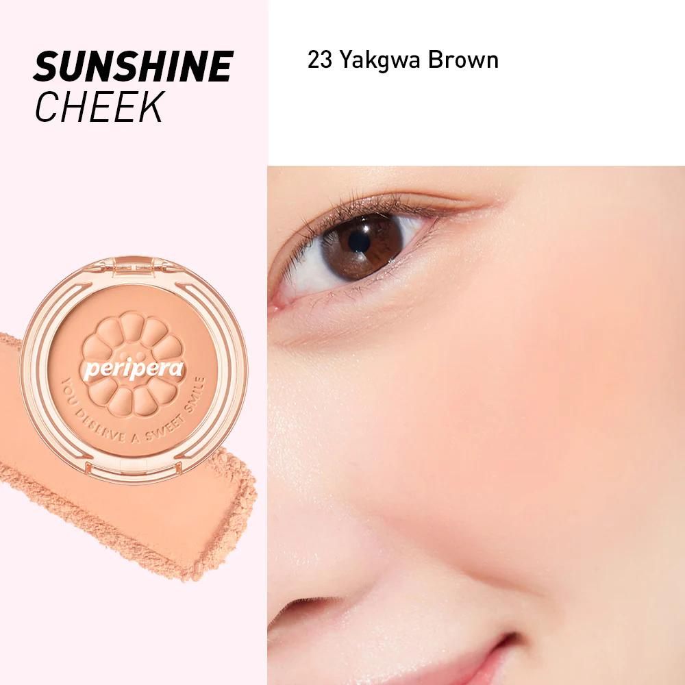 Peripera Pure Blushed Sunshine Cheek Honey K-ookie Collection - Skinguru