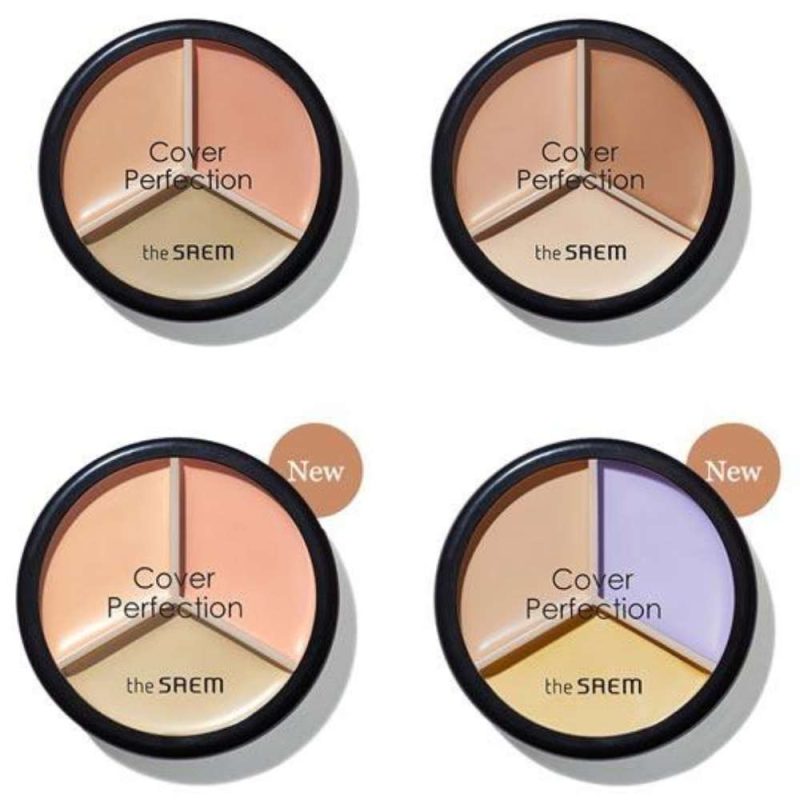 The Saem Cover Perfection Triple Pot Concealer