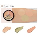 The Saem Cover Perfection Triple Pot Concealer 01 correct beige